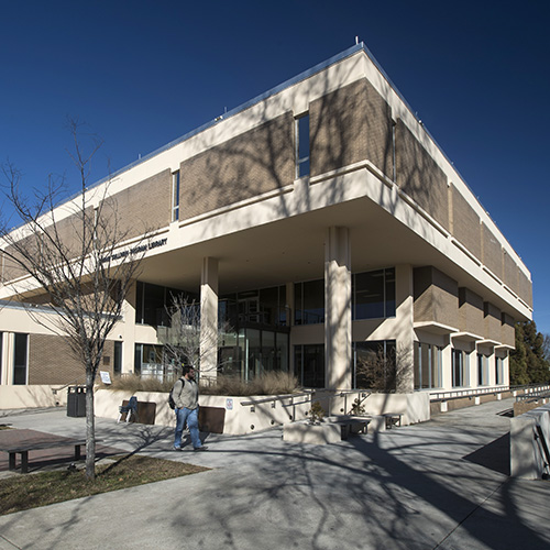 Ingram Library exterior oblique