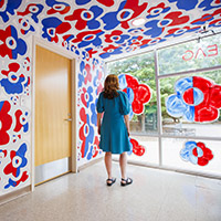 Emergency Art Gallery interior