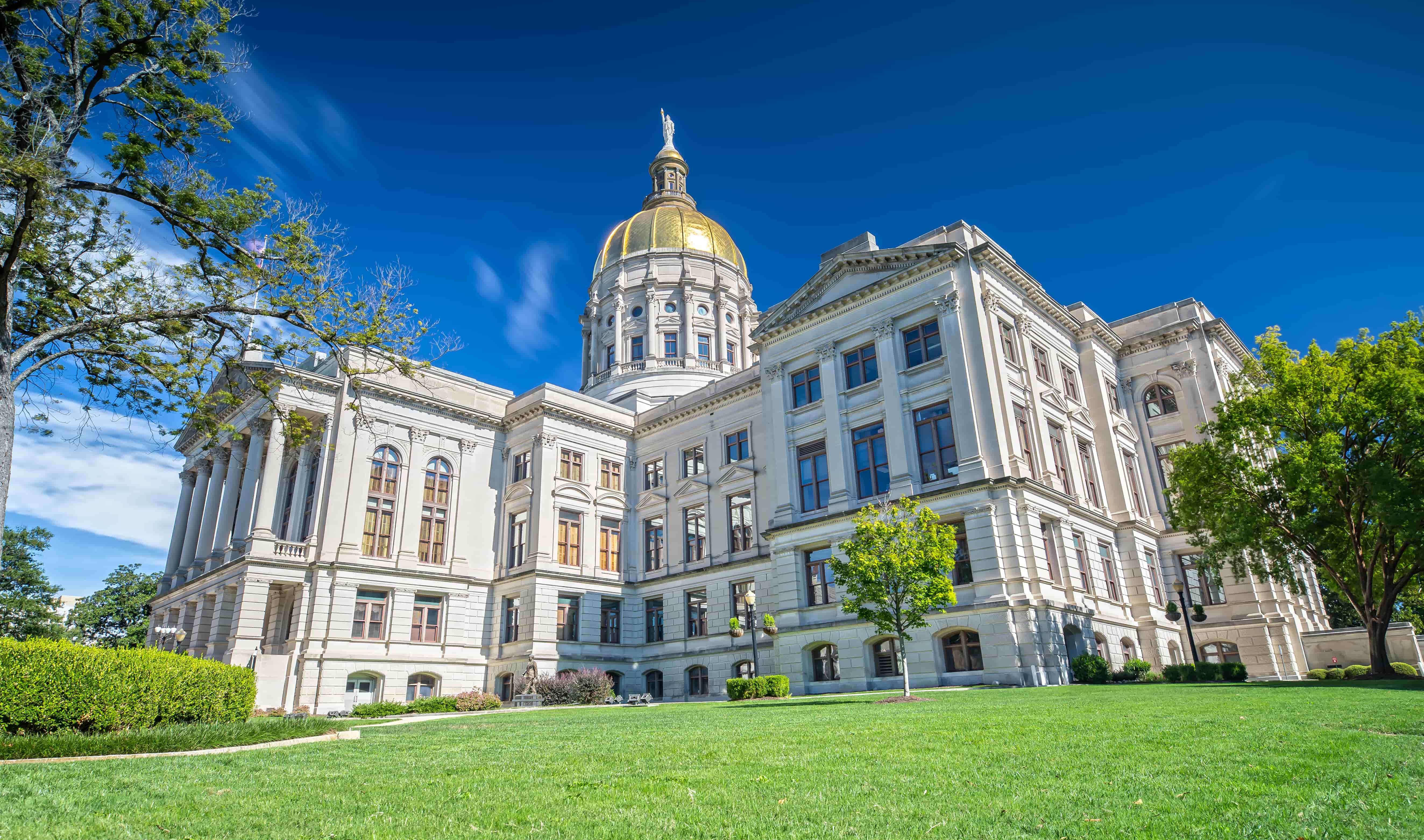 Georgia capital building in Atlanta.
