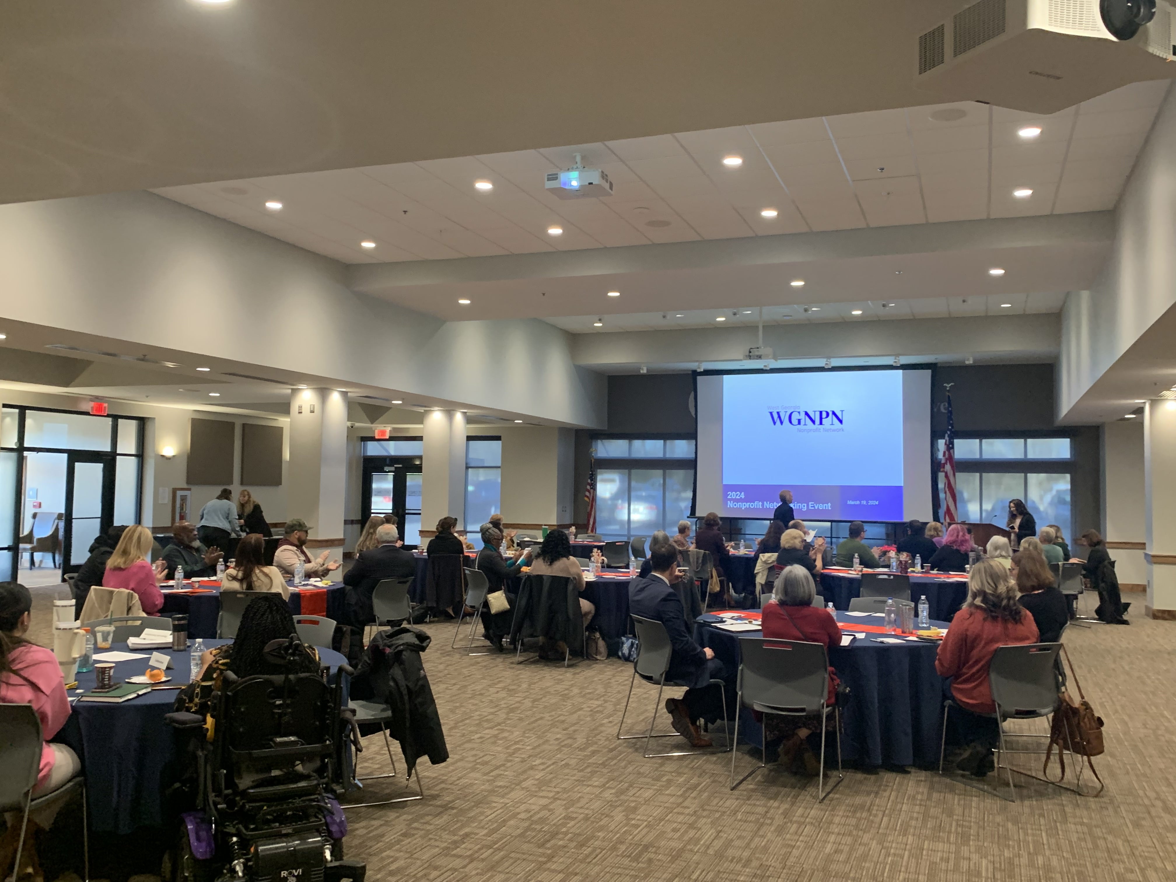 West Georgia Nonprofit Network meeting.
