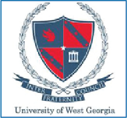 Red and blue shield with the old 沙巴官网 flame in the top left corner, stars in a diagonal line in the top right and bottom left quadrant of the shield, and a white academic building icon in bottom right. Words in a banner beneath are 