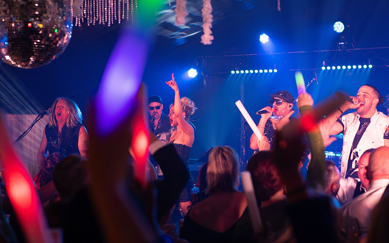 Band performs at the 2025 沙巴官网 Presidential Black Tie Gala afterparty