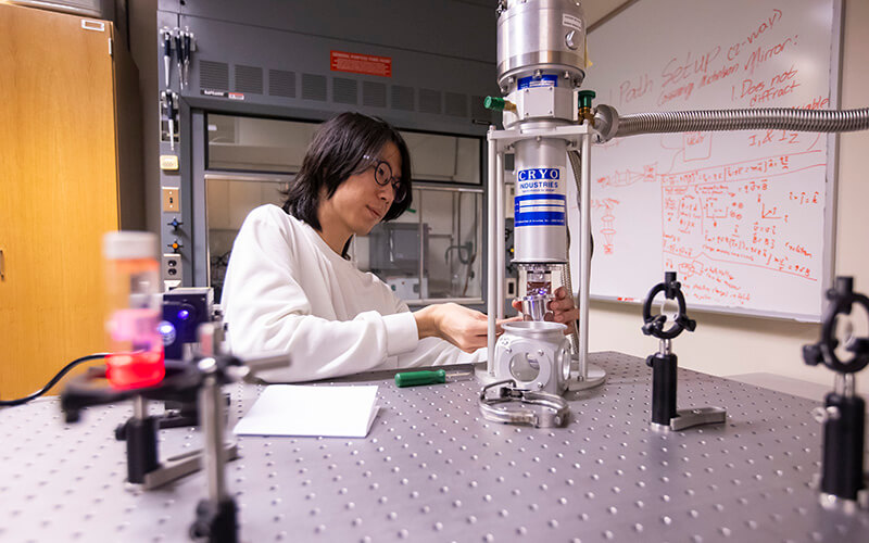 Physics student