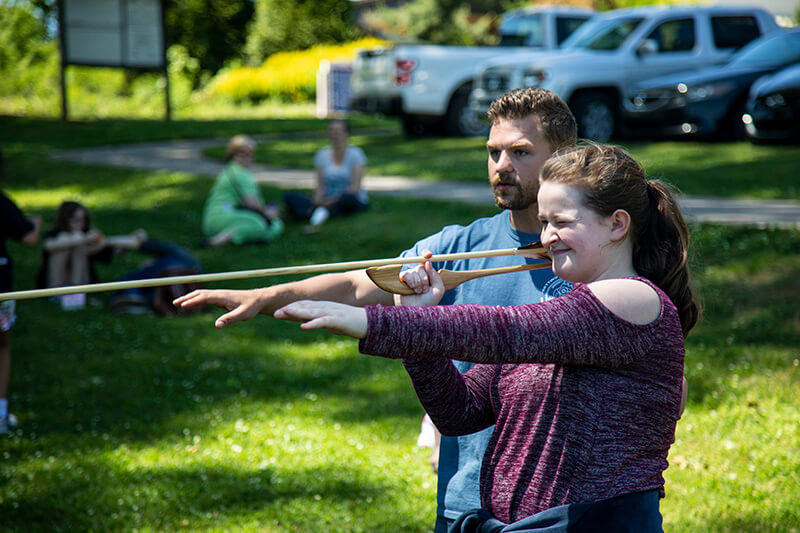 spear throwing